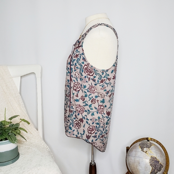 Gray Sun & Shadow Peasant Top - Sz S (EUC) - Picture 9 of 11